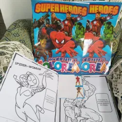 Super libro de colorear Avengers