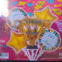 Set de globos El mejor papá 