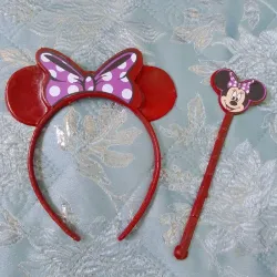 Tiara Minnie c/ varita