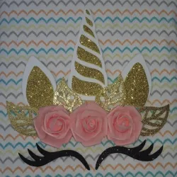 Topper cuerno de unicornio 