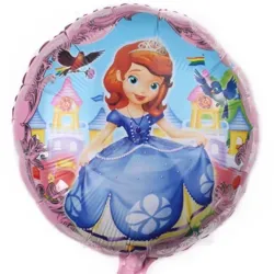 Globo Sofía rosado 18"