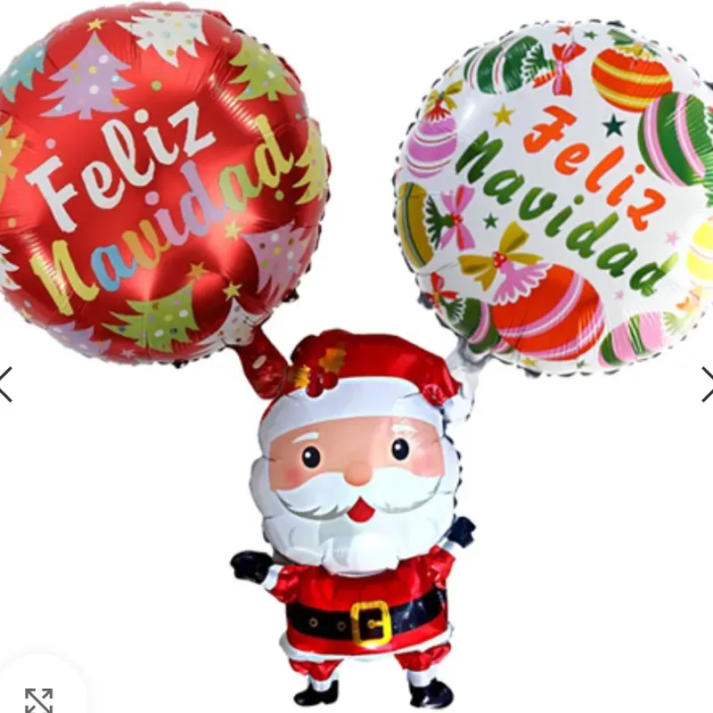 Combo 3 globos Navidad 