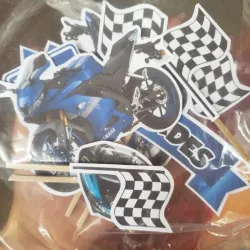 Toppers Moto azul