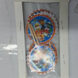 Toppers para cupcakes Paw Patrol (10 piezas)