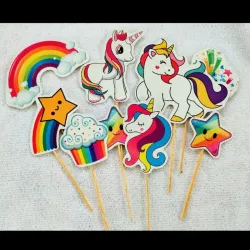 Toppers unicornio 