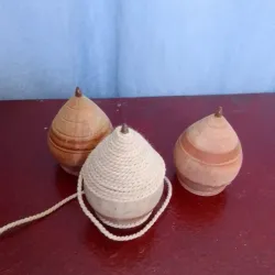 Trompo de madera 