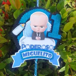 Vela personalizada con nombre y edad