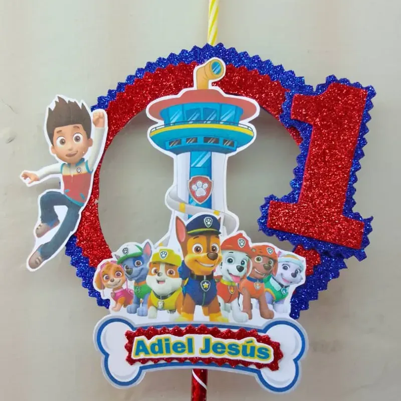 Vela personalizada con nombre y edad