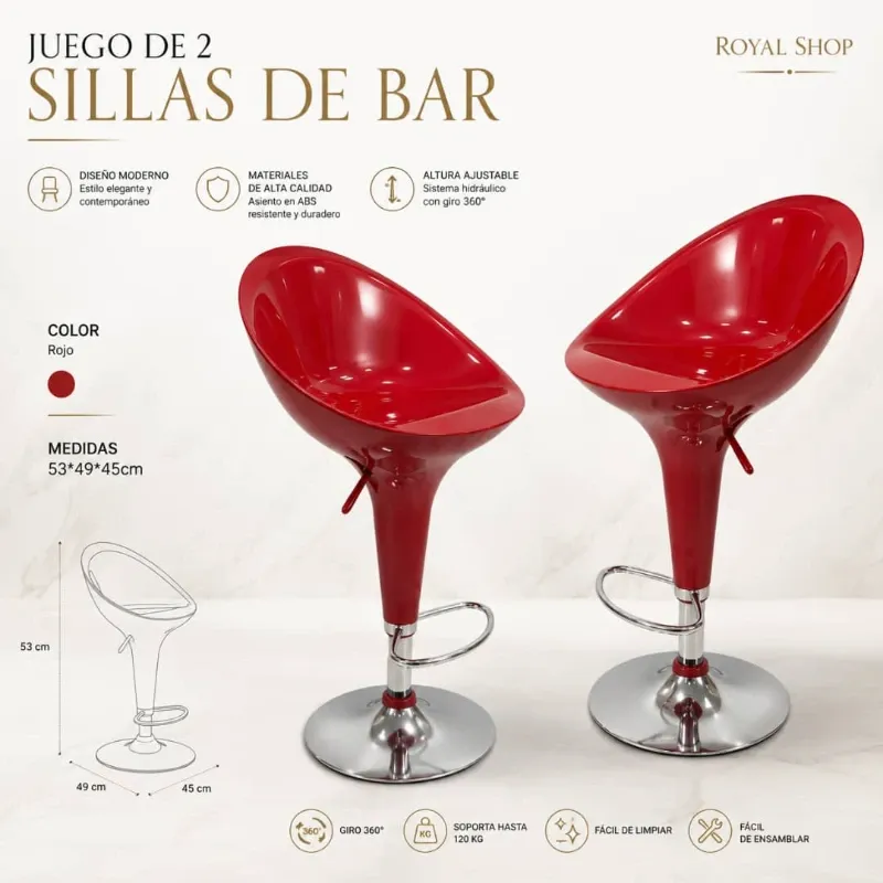 Banquetas dúo