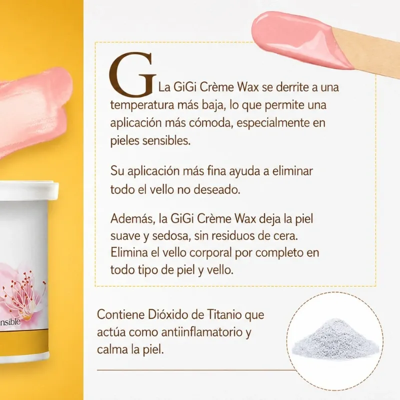 Cera Gigi piel sensible