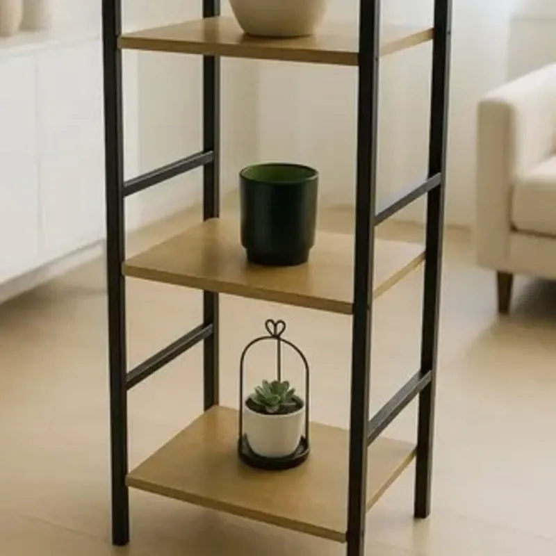 Mesita auxiliar minimalista 80cm alto