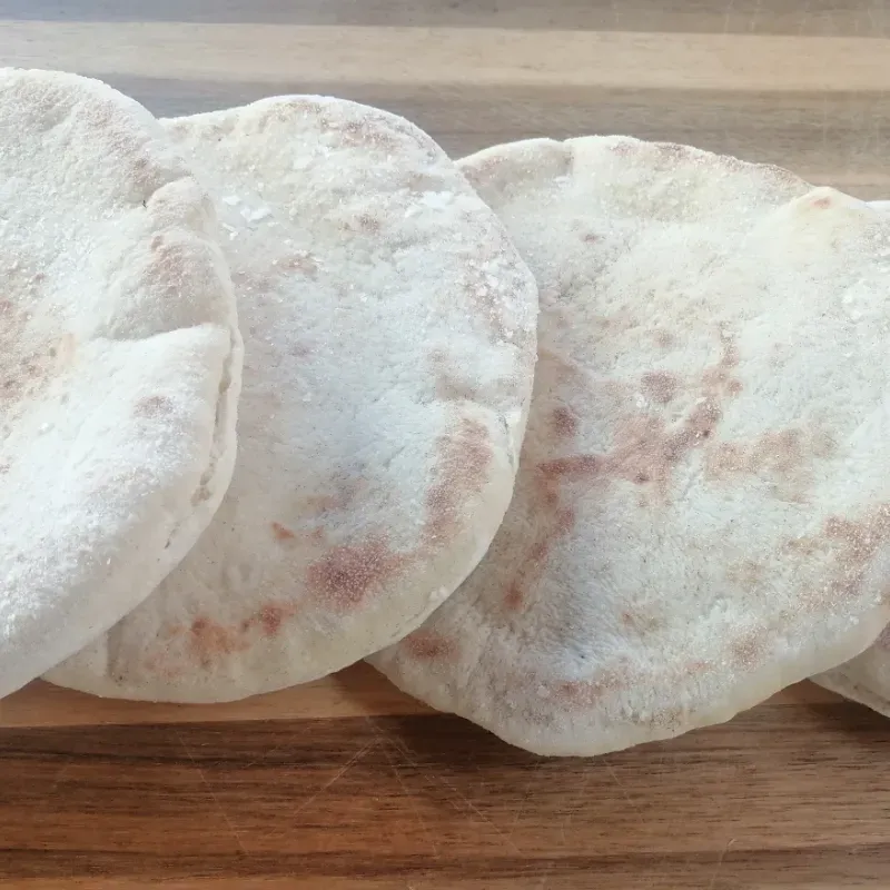 4 Panes Arabe "Pita", 120 Gramos cada uno