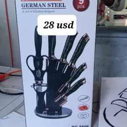 Juego de cuchillos 9 piezas