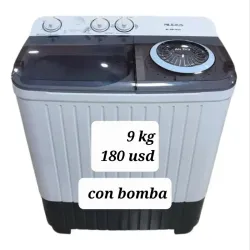 Lavadora semiautomática 9 kg