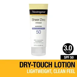 Protector Neutrogena Sheer Zinc 50+