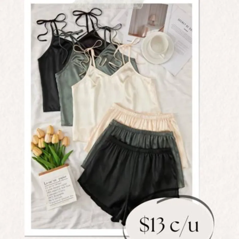 Conjunto de satin M 