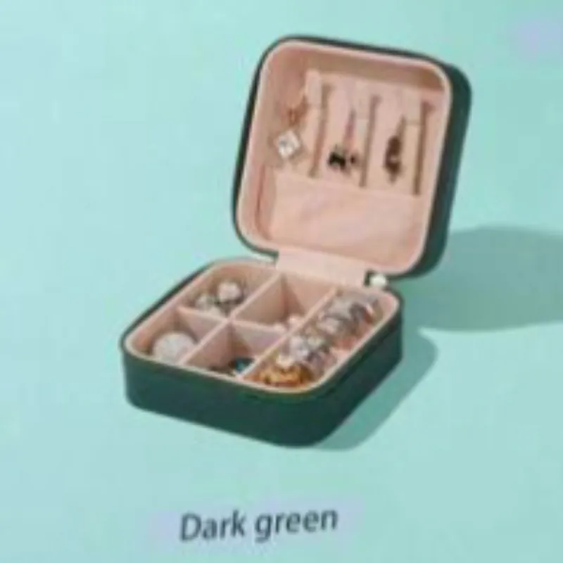 Mini joyero verde oscuro 
