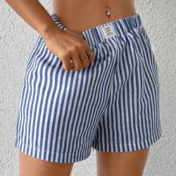 Short de rayas azules 