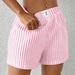 Short de rayas rosa 