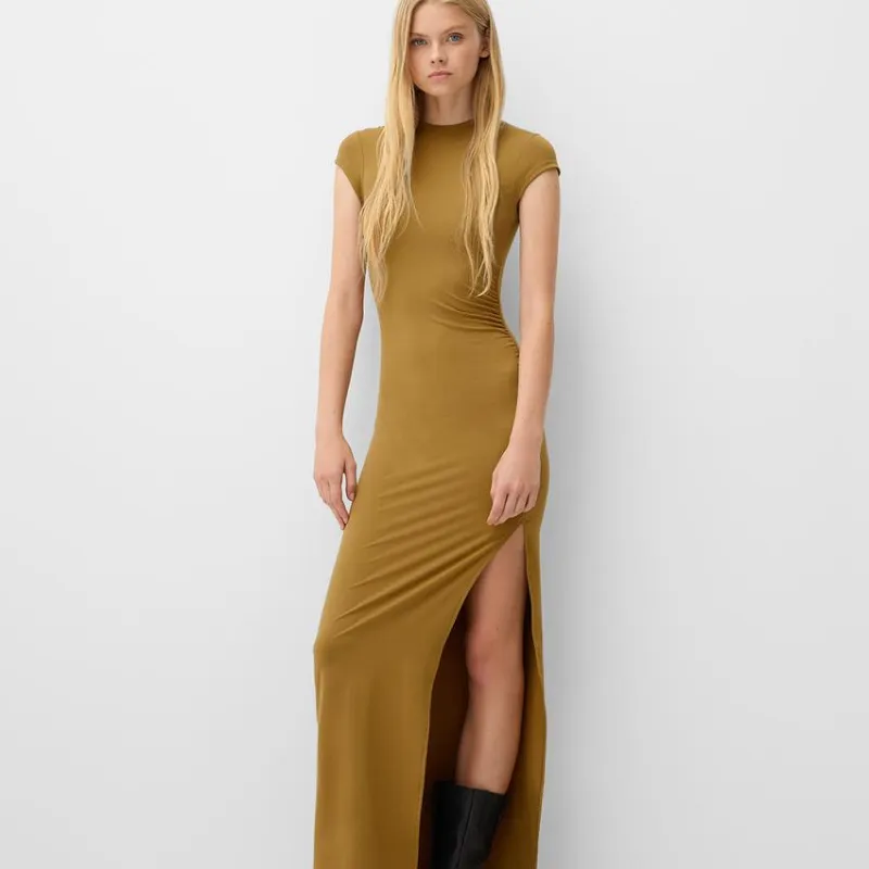 Vestido largo Xs BERSHKA 