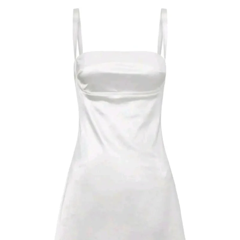 ARA CHIC Vestido saten/Blanco