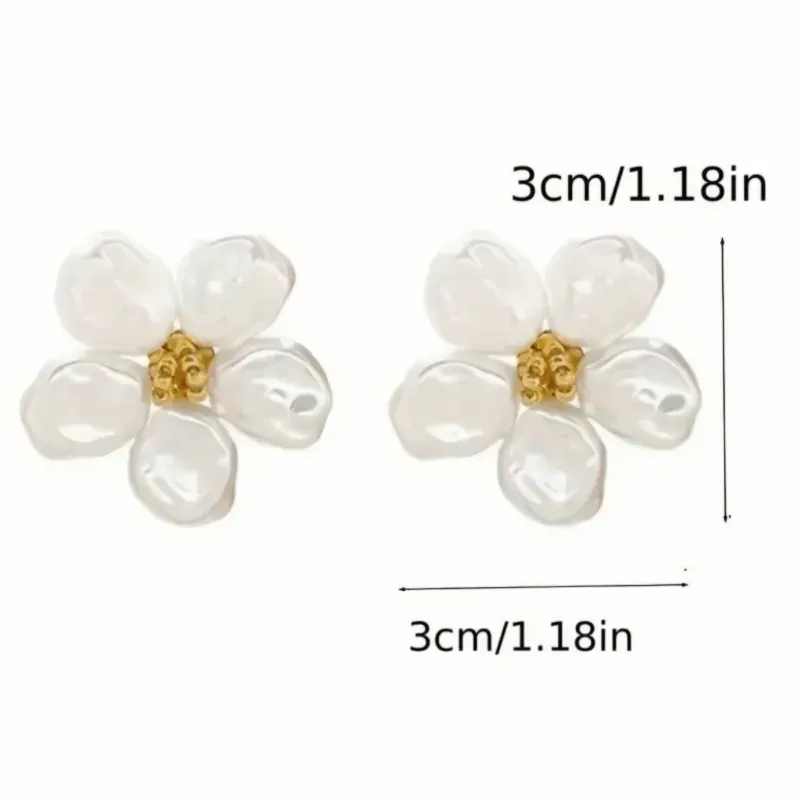 Aretes estilo flor 🌸