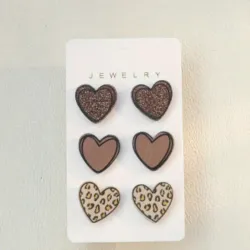 Aretes hipoalergénicos/ 🤎