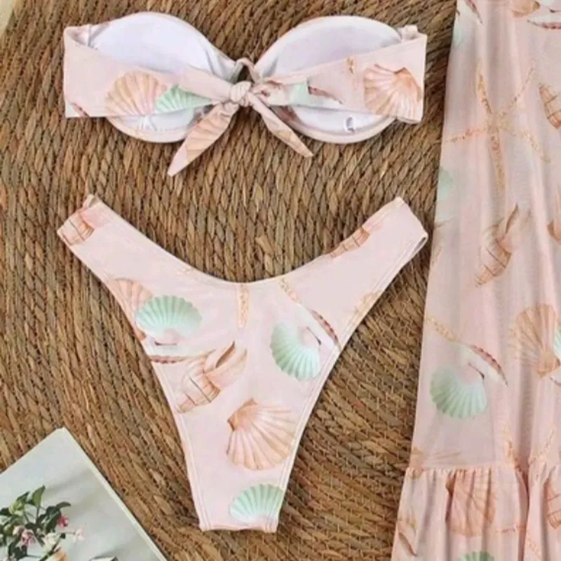 Bikini 3 piezas estampado