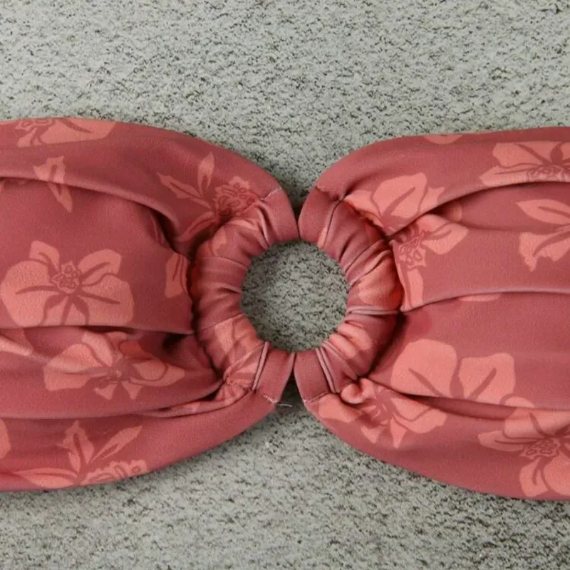 Bikini Multicolor volantes