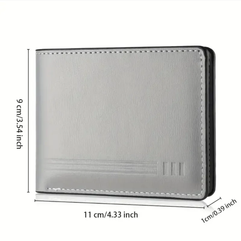 Billetera Bifold/ Gris