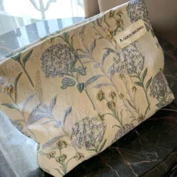 Bolsa de cosméticos floral de estilo Y2K