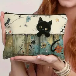 Bolsa de Maquillaje /Diseño encantador de gato