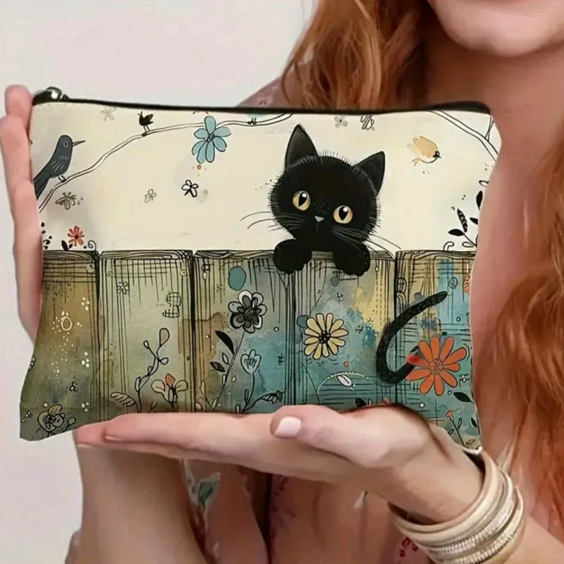 Bolsa de Maquillaje /Diseño encantador de gato