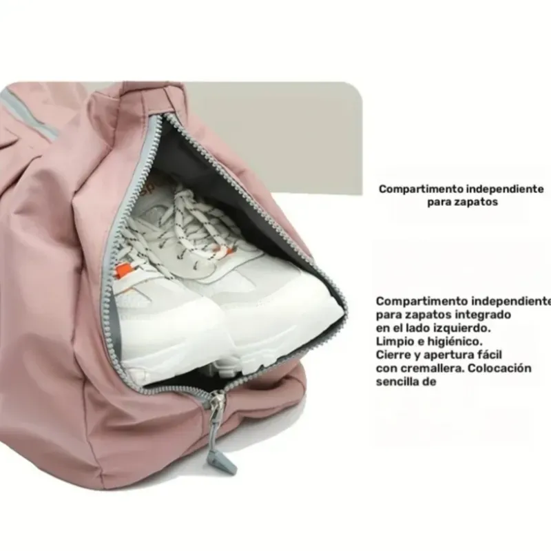Bolso Active Pleat / Rosa