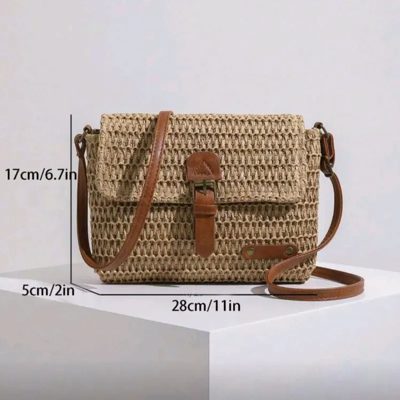 Bolso bandolera mediano/ Tejido