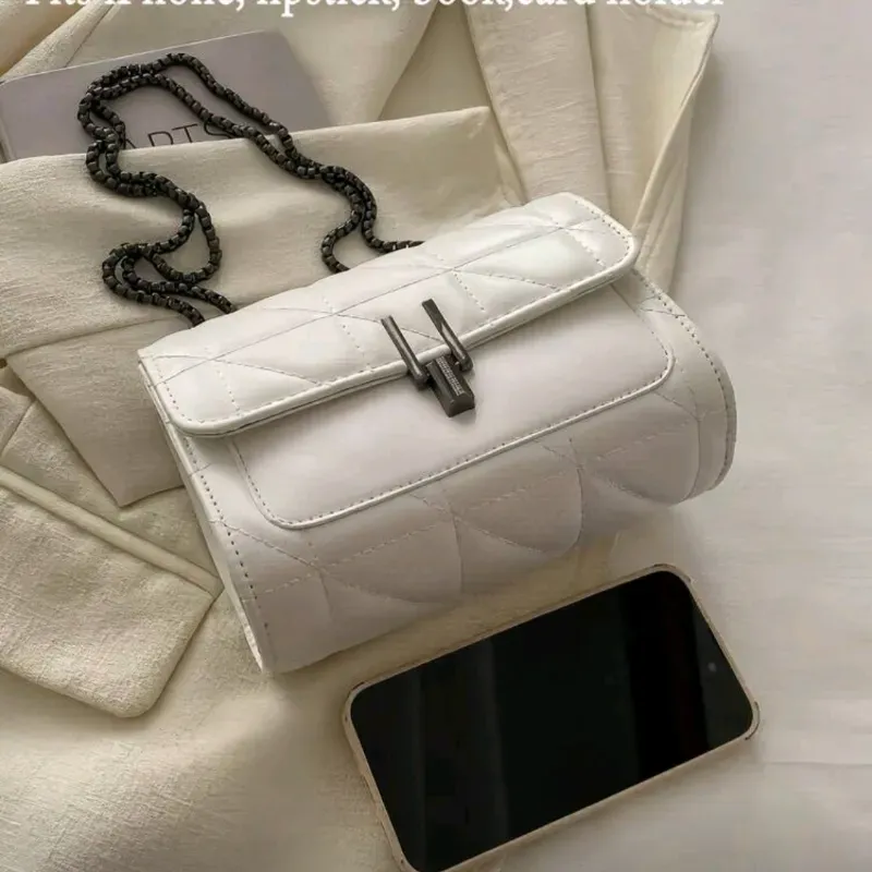 Bolso cruzado elegante/ Blanco