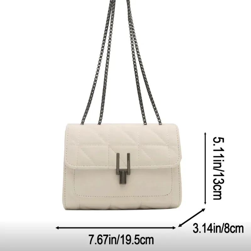 Bolso cruzado elegante/ Blanco