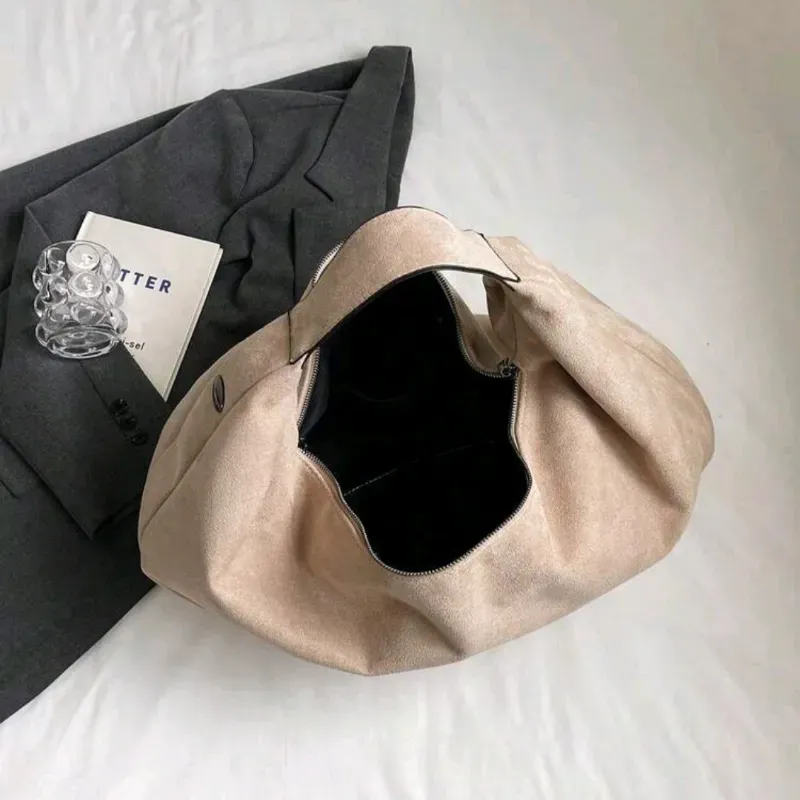 Bolso hobo Velsass/ Beige