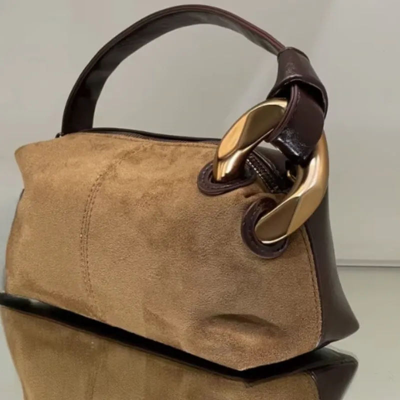 Bolso Mini Bauletto "Caramel Sculpt"