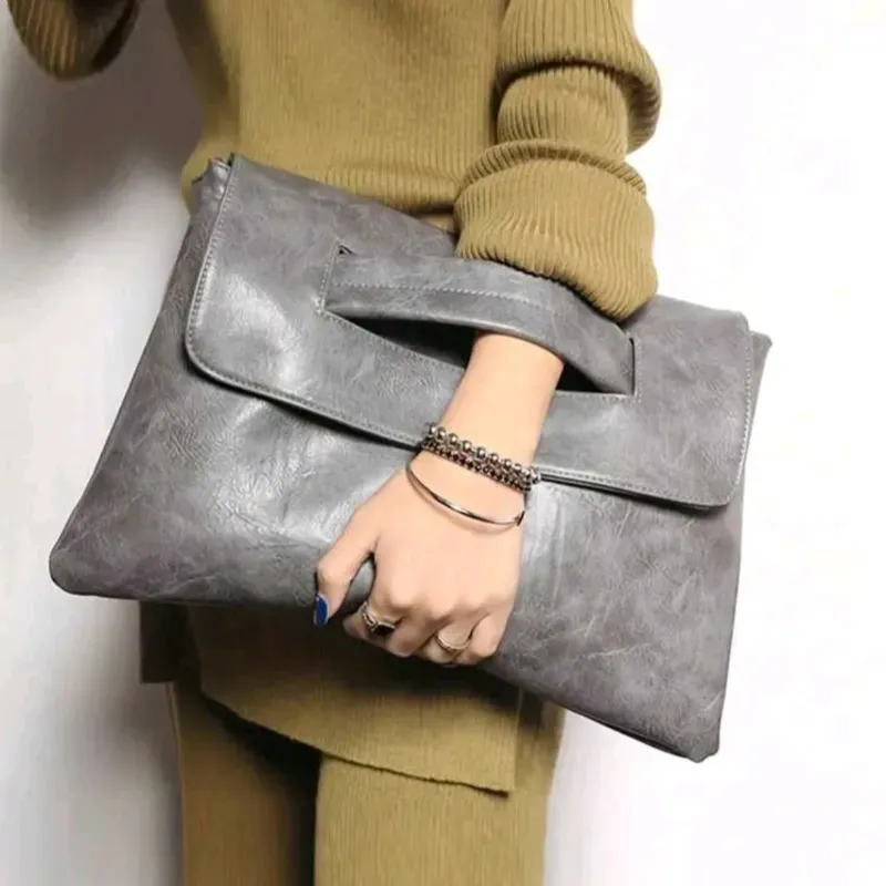 Bolso sobre/Gris 