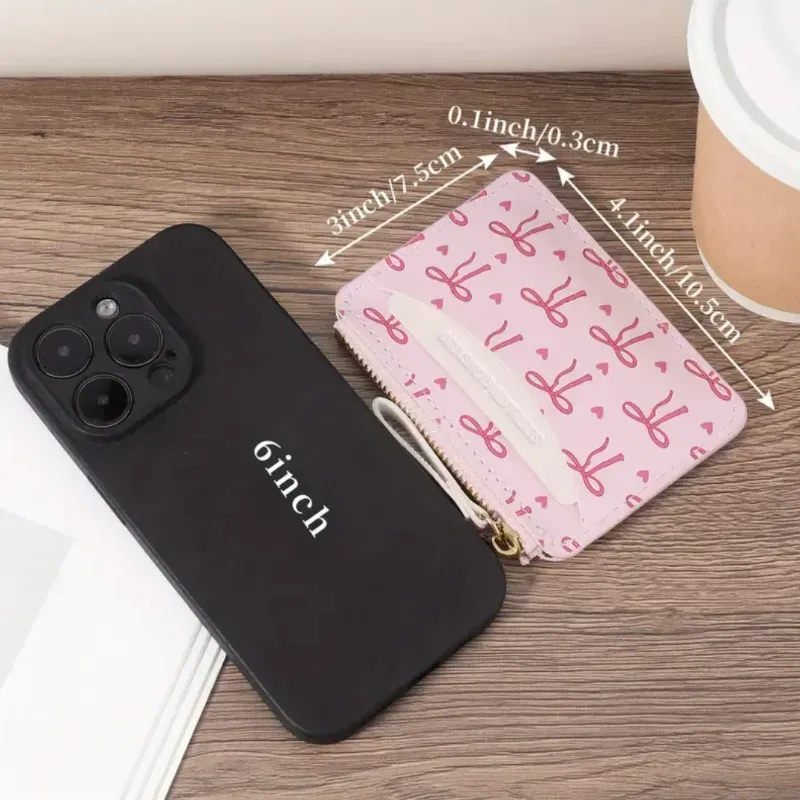 Bolso tarjeta/ Rosa 🎀