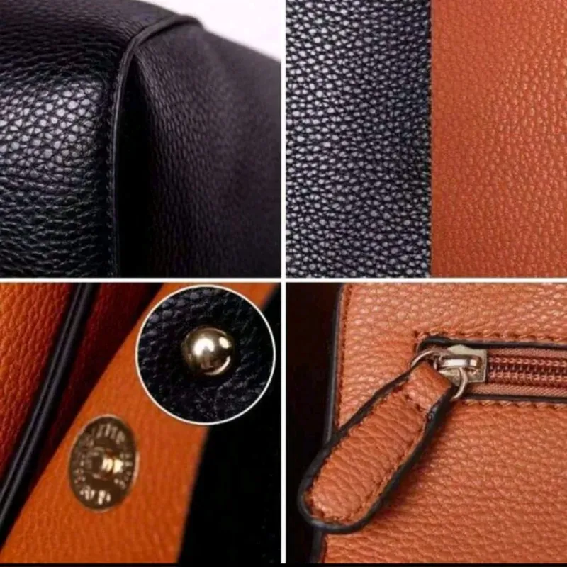 Bolso tipo cubo/ Burdeos 