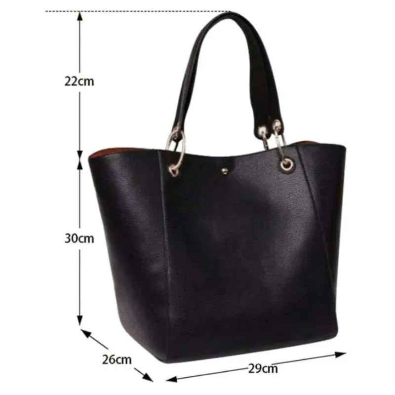 Bolso tipo cubo/Negro