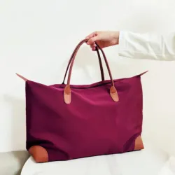 Bolso tote/Carmesí