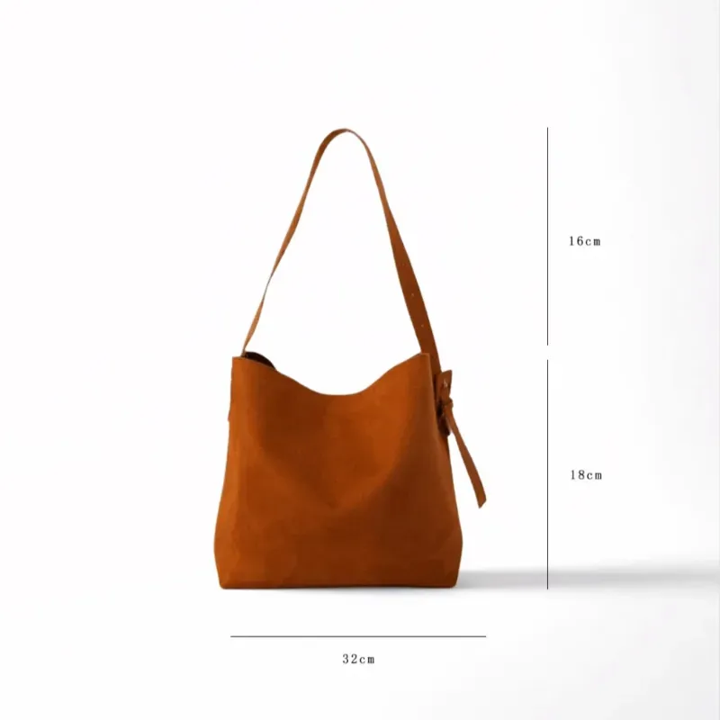 Bolso tote marrón 