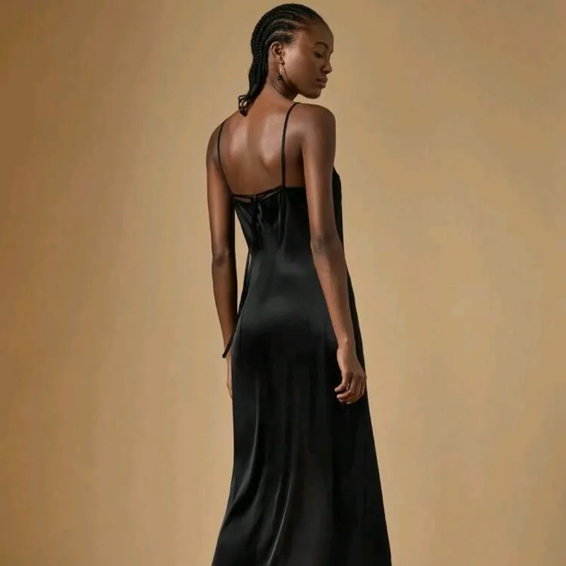 Briarwyn Vestido lencero/ Negro