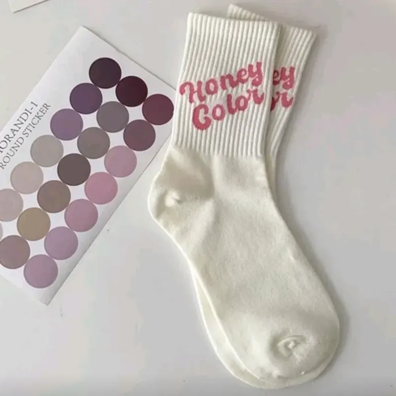 Calcetines medio tubo/Preppy