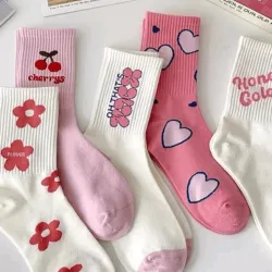 Calcetines medio tubo/Preppy