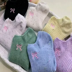 Calcetines tobillo/ Lazo