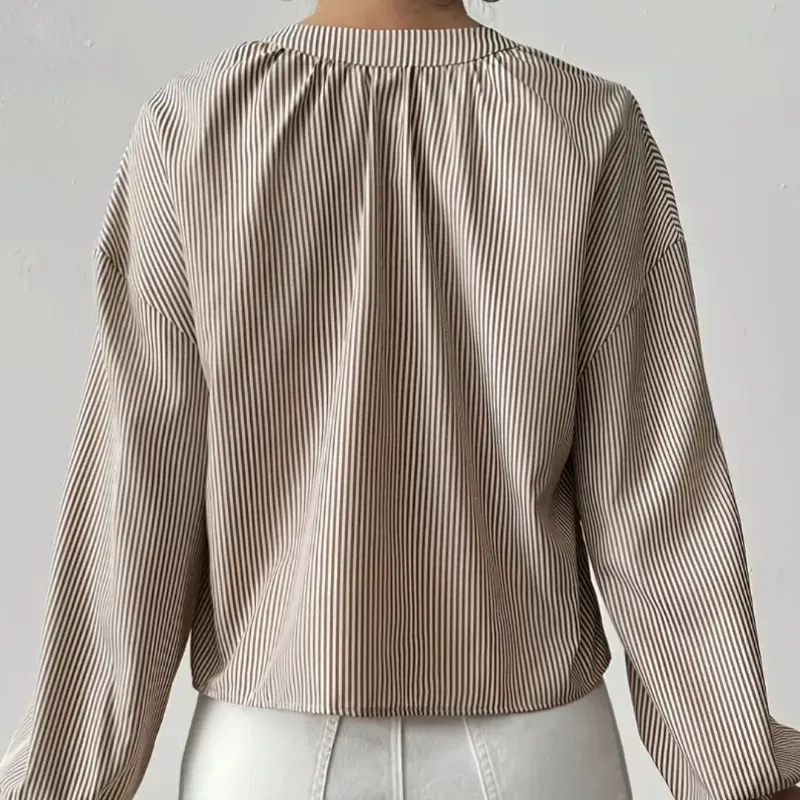 Camisa de lazos/Rayas